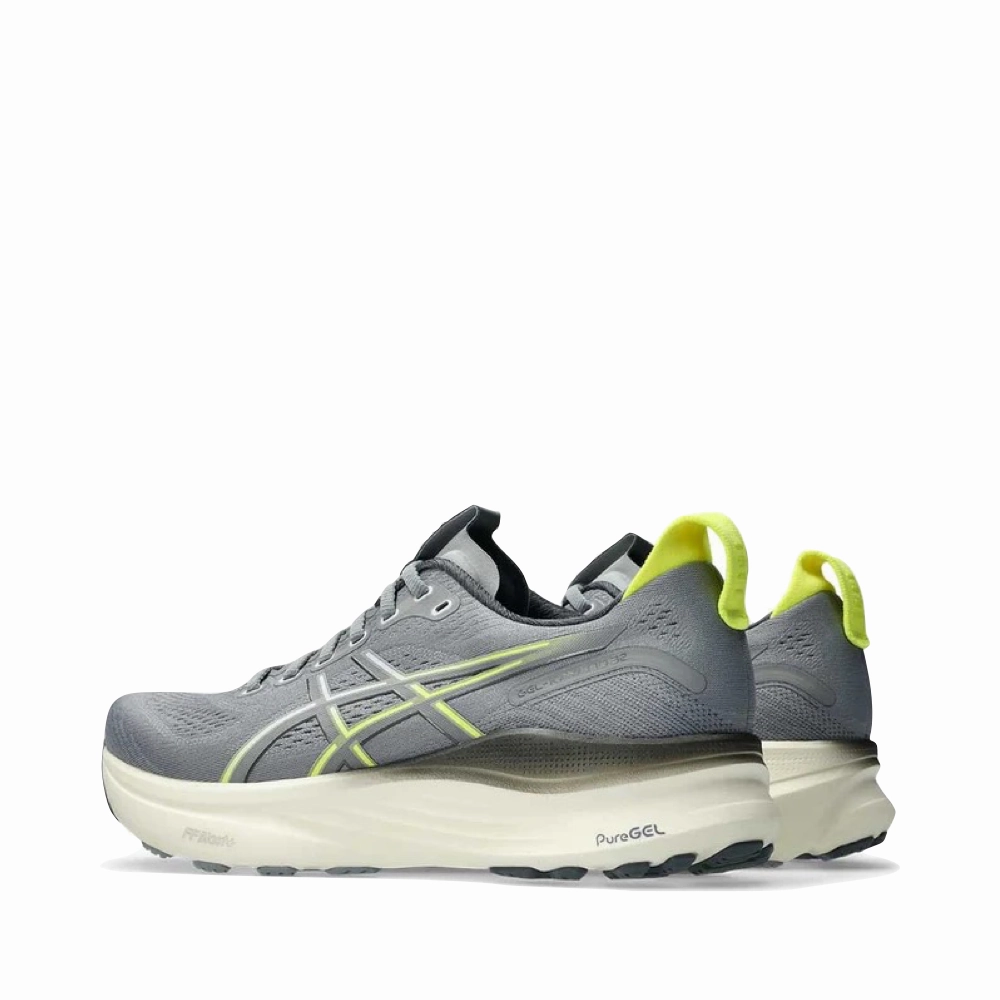 Asics Men's GEL-KAYANO 32 Sneaker in Gravel/Citron Noosa Asics Shoes
