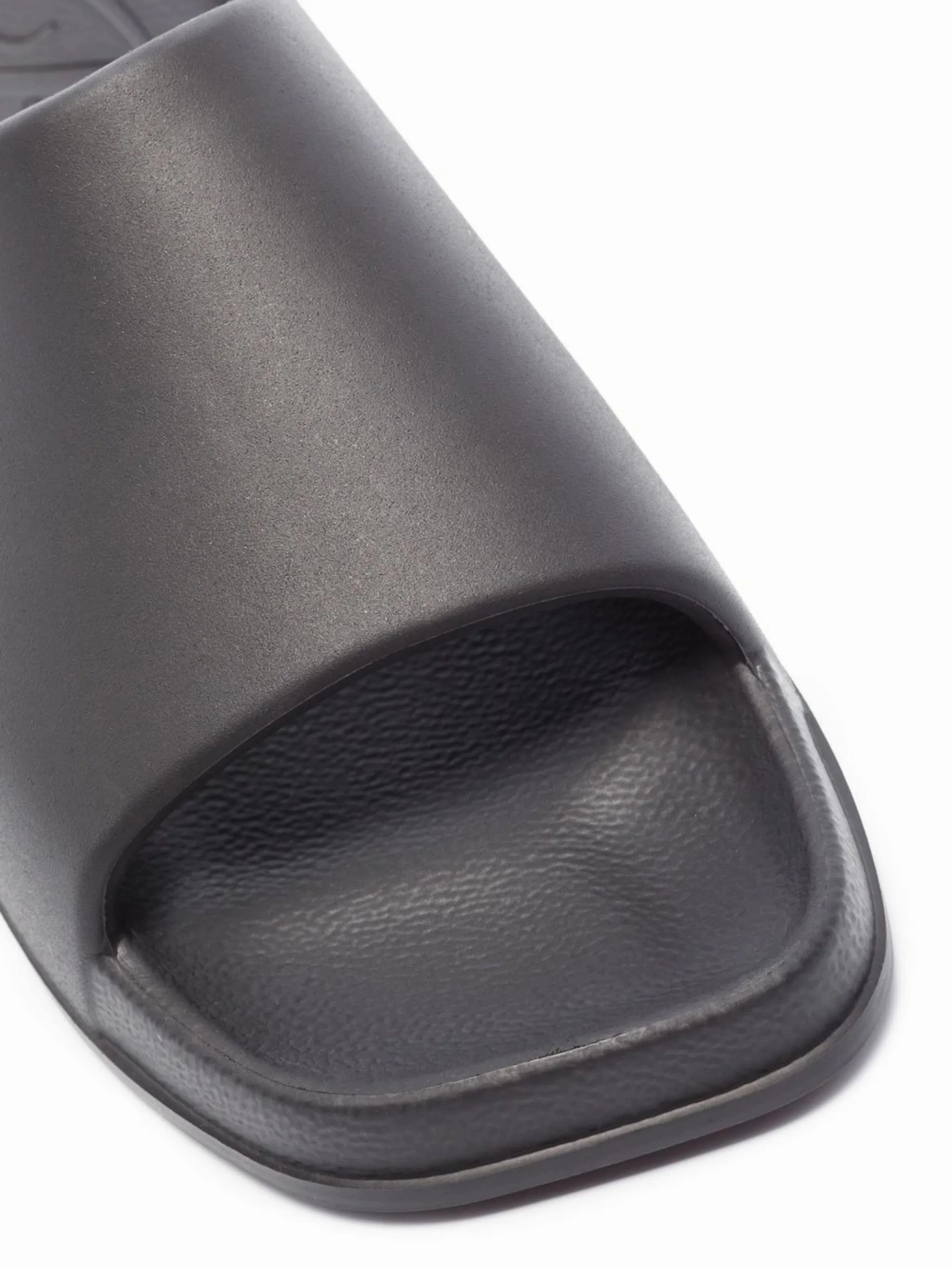 Brighton flat slides Slippers Silver