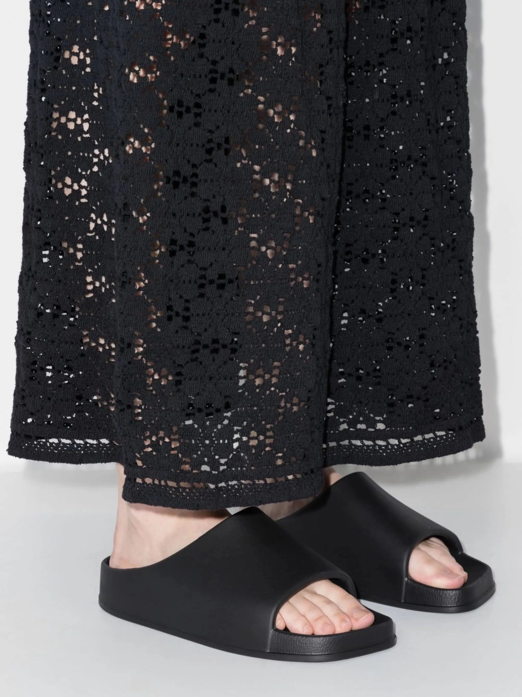 Brighton flat slides Doxie Slippers