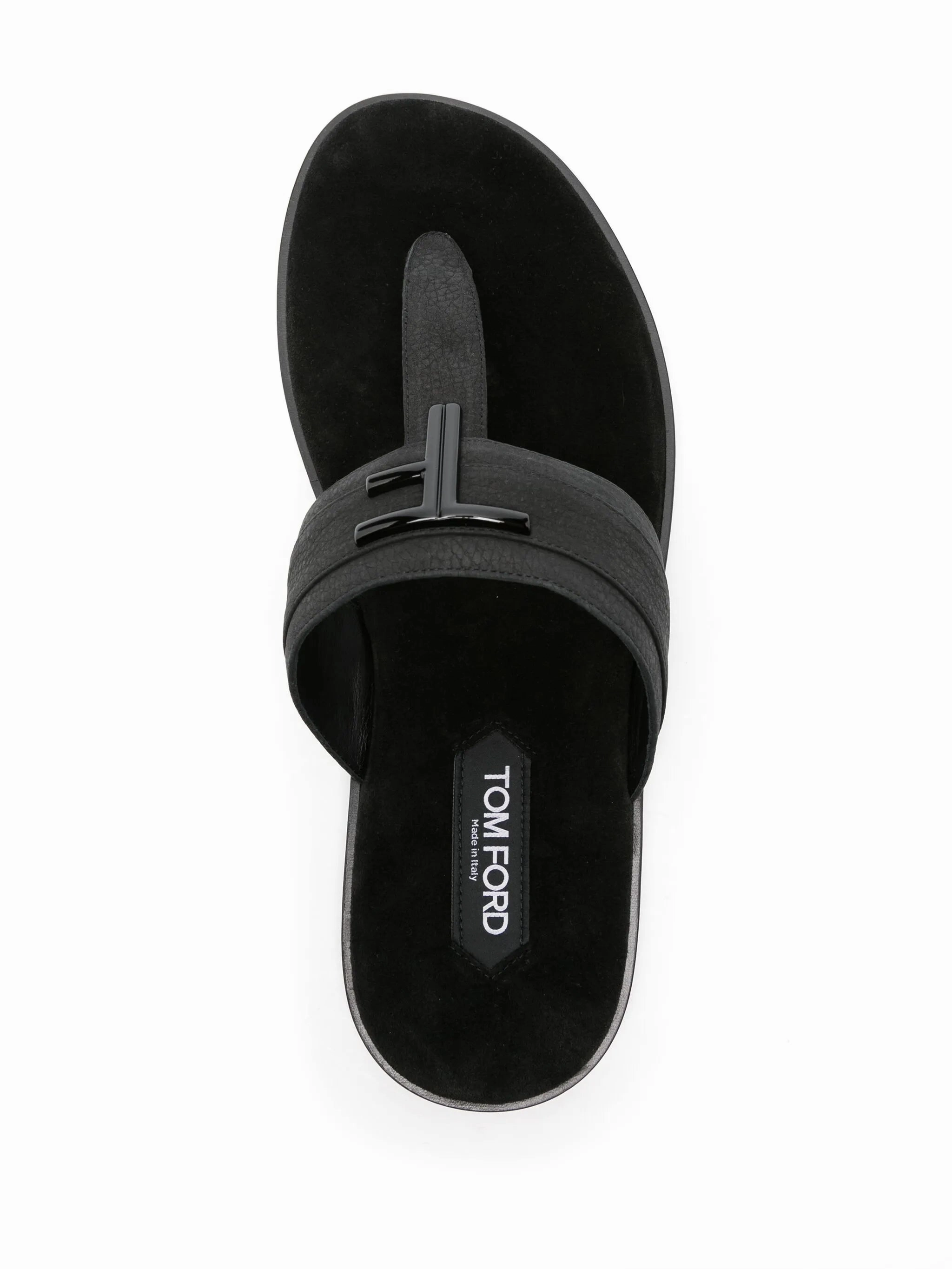 Replica Slippers Brighton leather slides