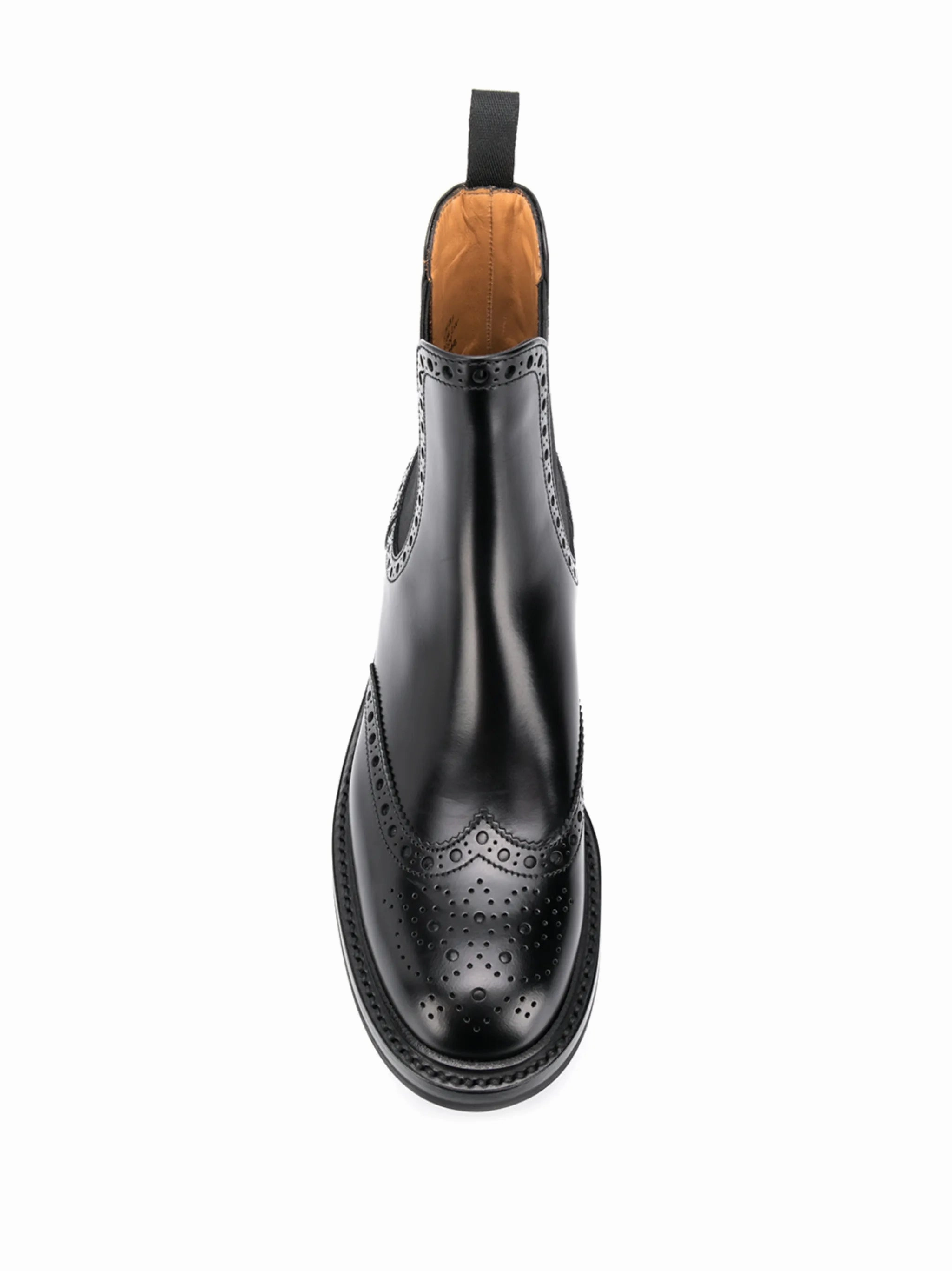 Mustang Ankle Boots brogue-detail ankle boots