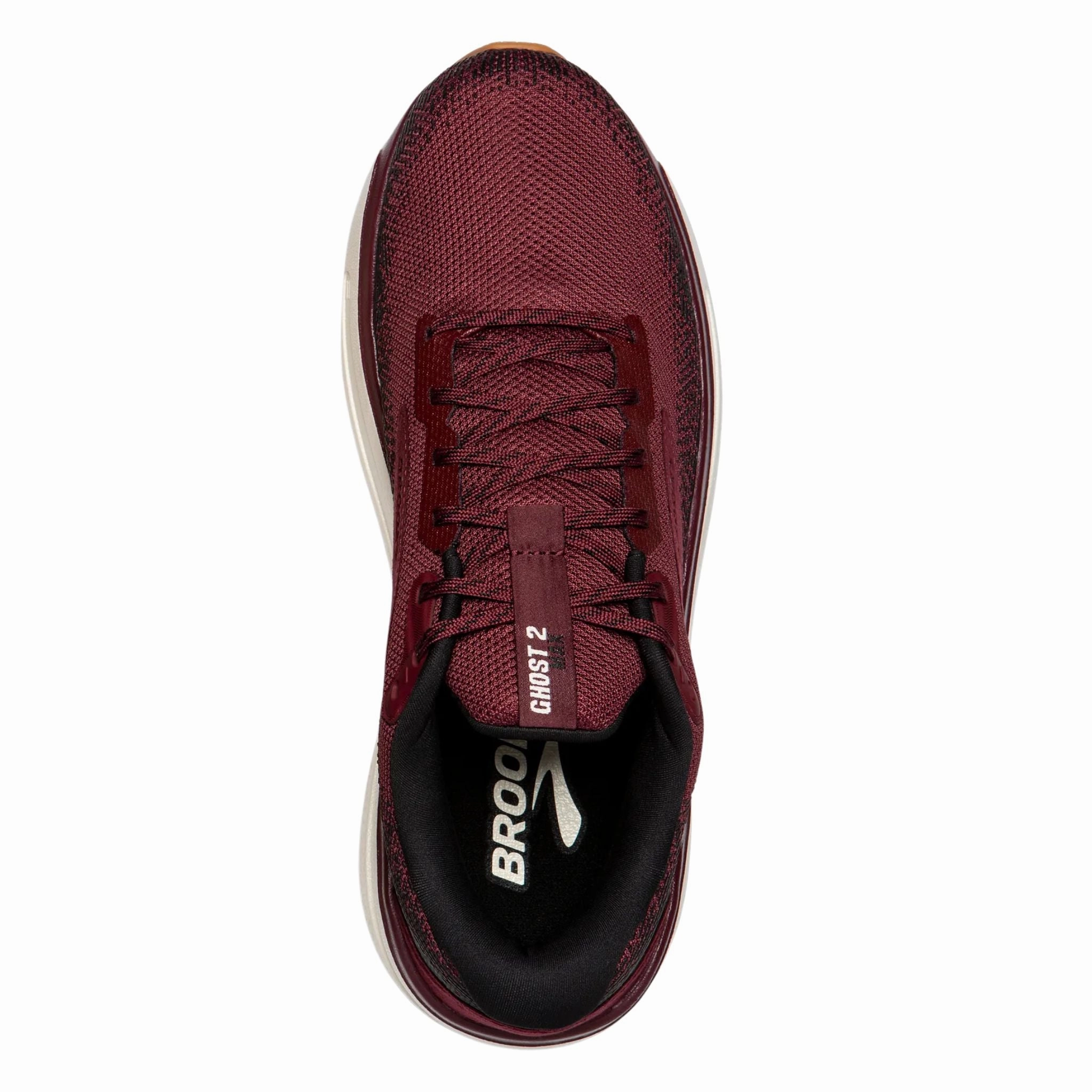 Best Shoes For Comfort Brooks Men's 110431 677 Ghost Max 2  Truffle Black Coconut Cushion Neutral Running Shoes