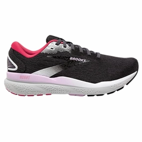 Brooks Women's 120407 051 Ghost 16 Black Ebony Raspberry Cushion Support Running Shoes Shoes Charleston Sc
