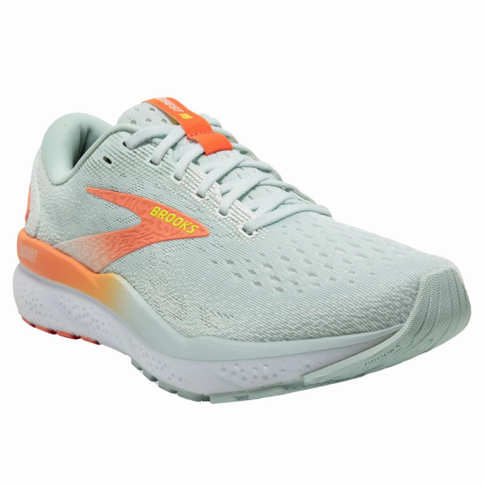 Best Shoes For Hip Pain Brooks Women's 120407 411 Ghost 16 Skylight Coconut Sunset Cushion Support Running Shoes