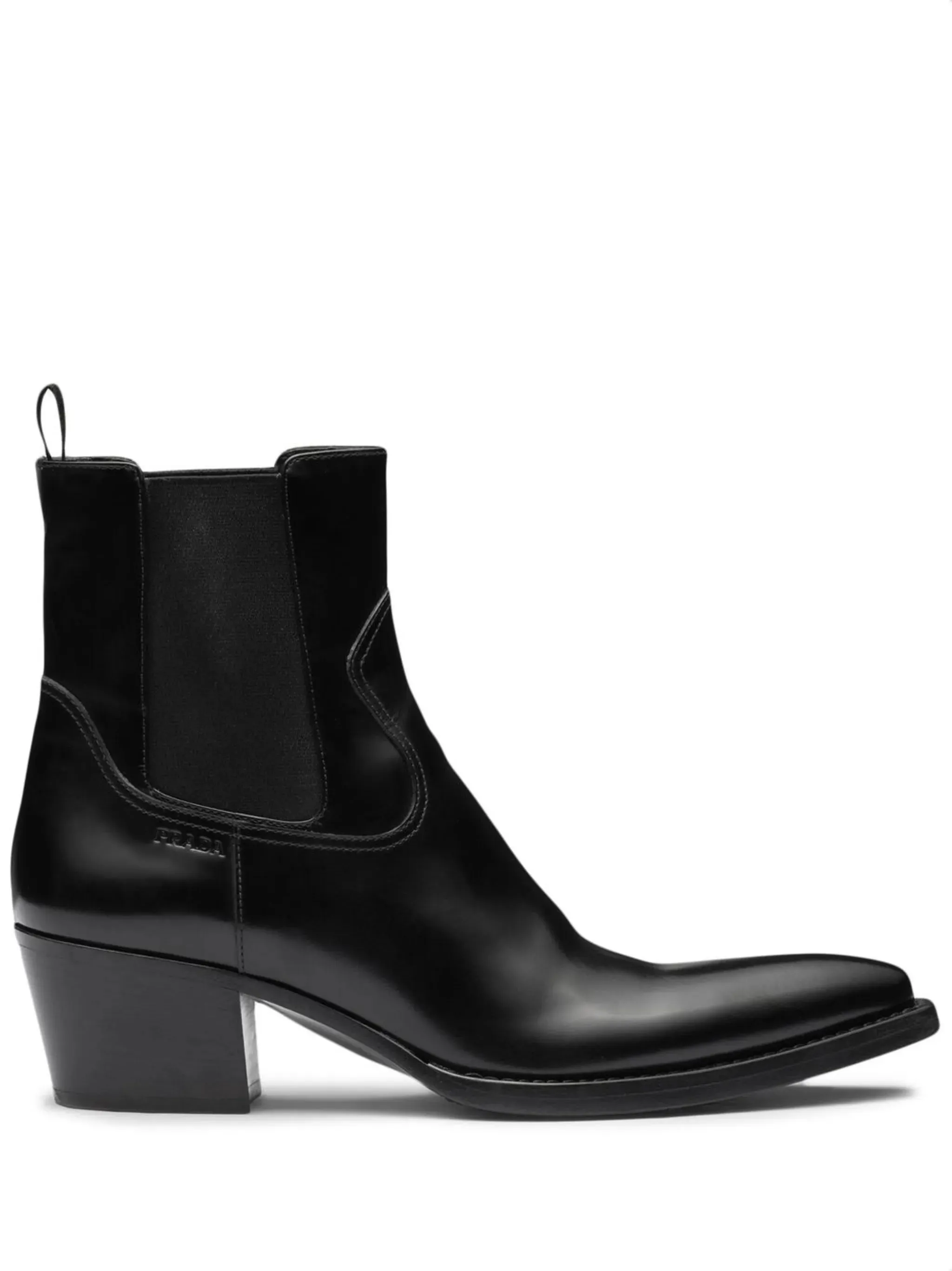 Chunky Chelsea Boots Vegan brushed leather Chelsea boots