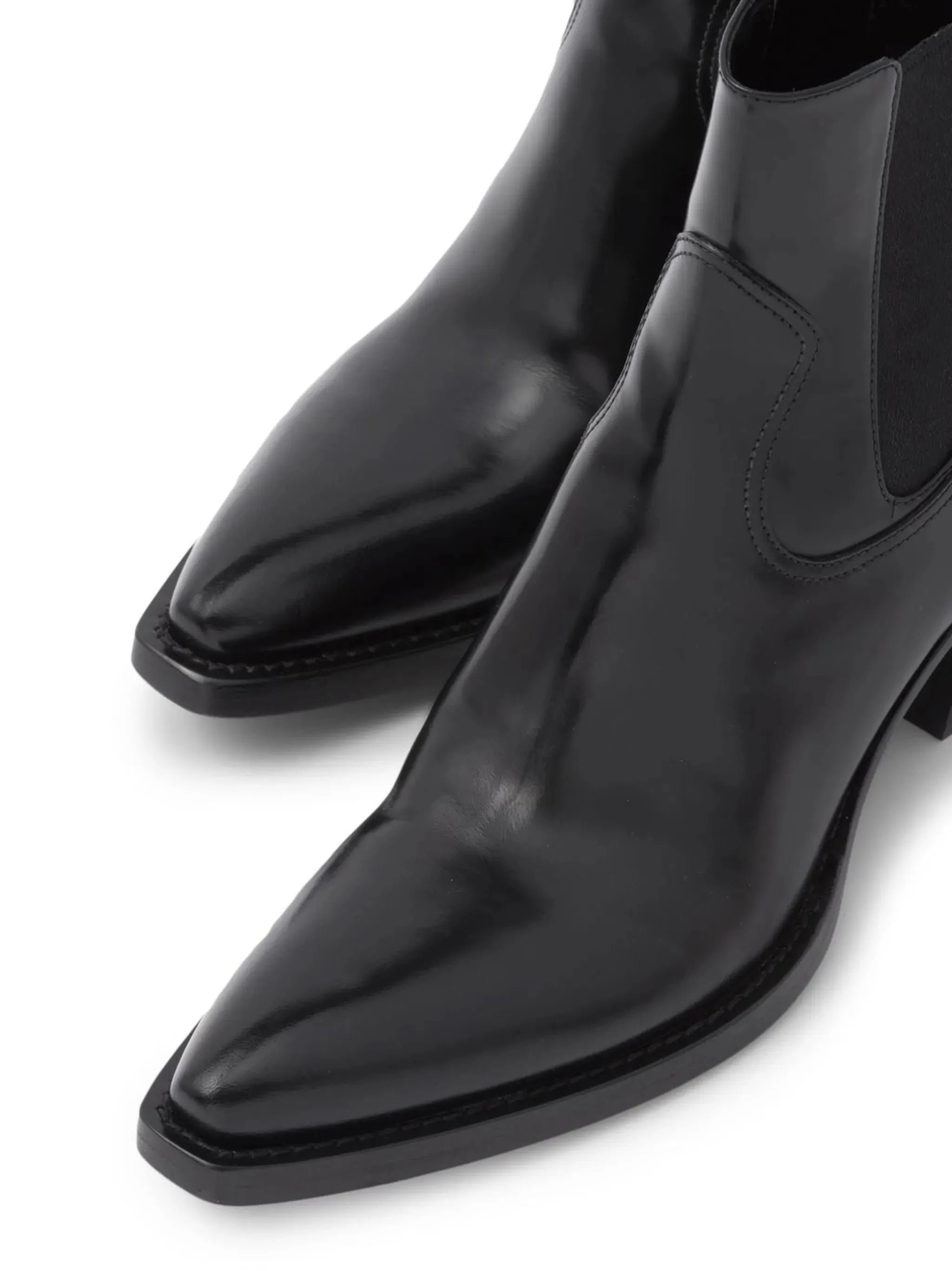 brushed leather Chelsea boots 2976 Zipper Chelsea Boots