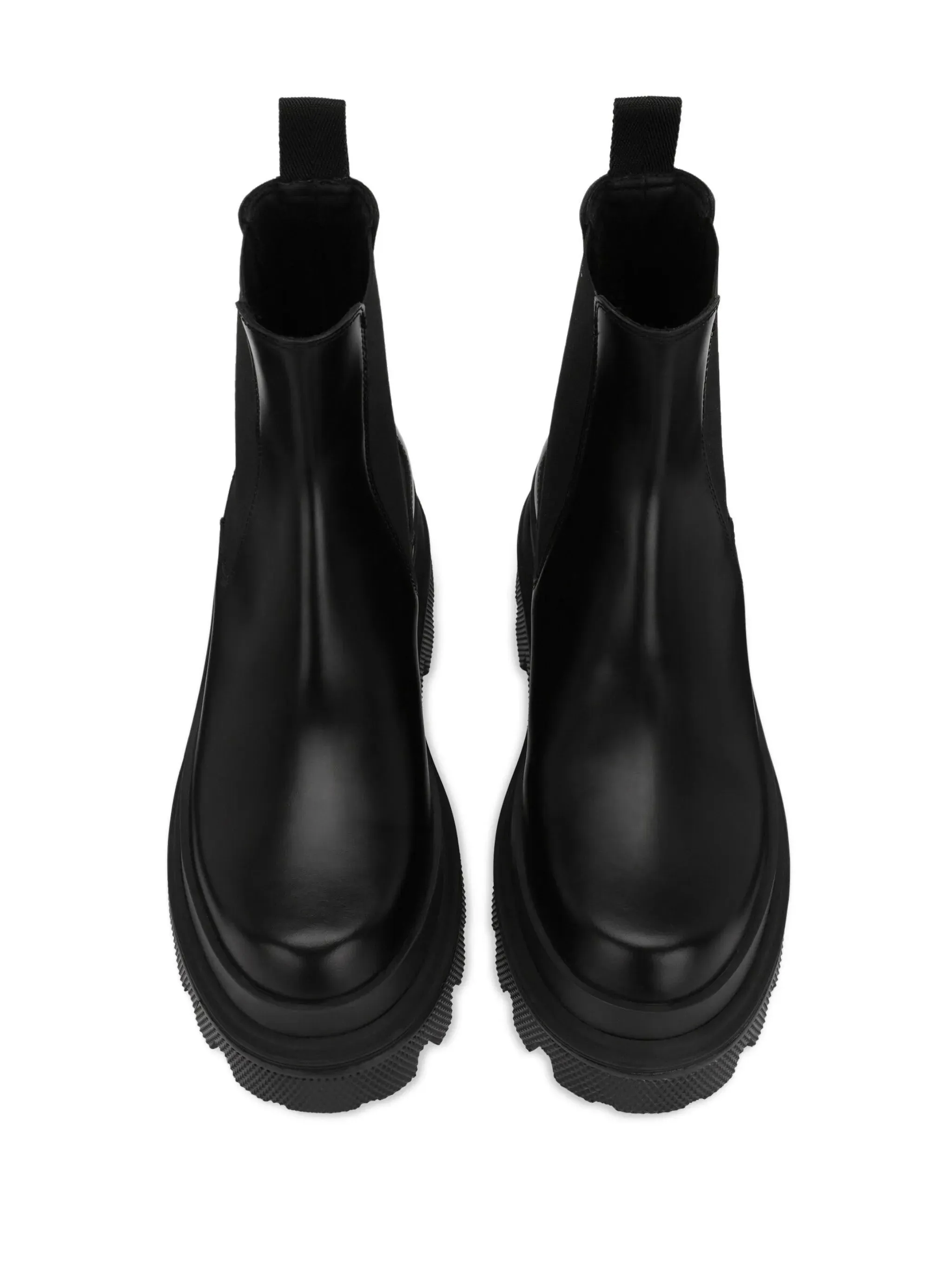 Chelsea Boots Absatz brushed leather Chelsea boots