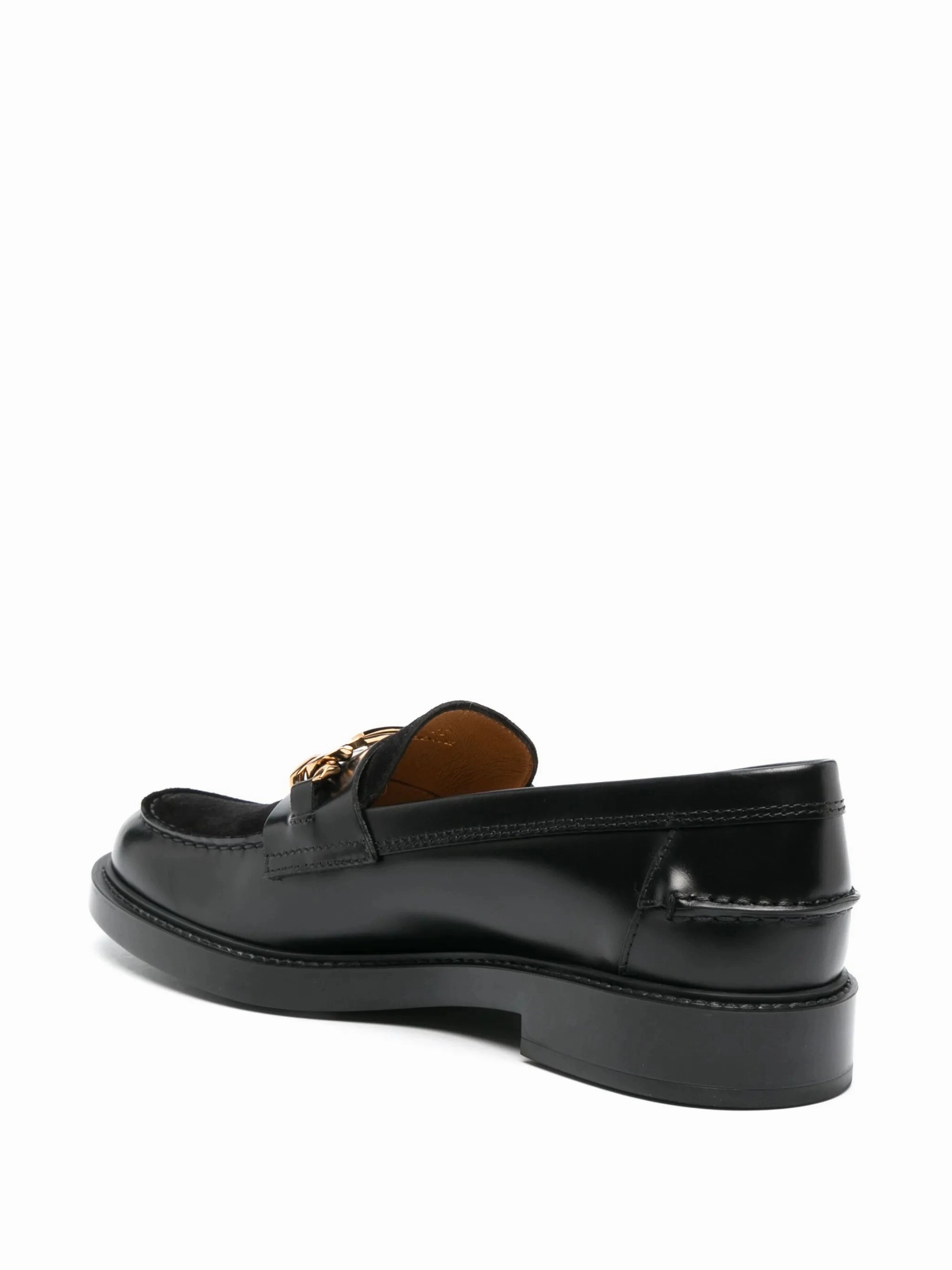 Most Comfortable Loafers For Work buckle-detail leather loafers