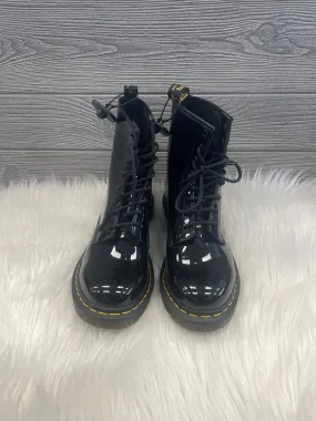 Black Boots Combat Dr Martens, Size 10 Steel Toe Desert Combat Boots