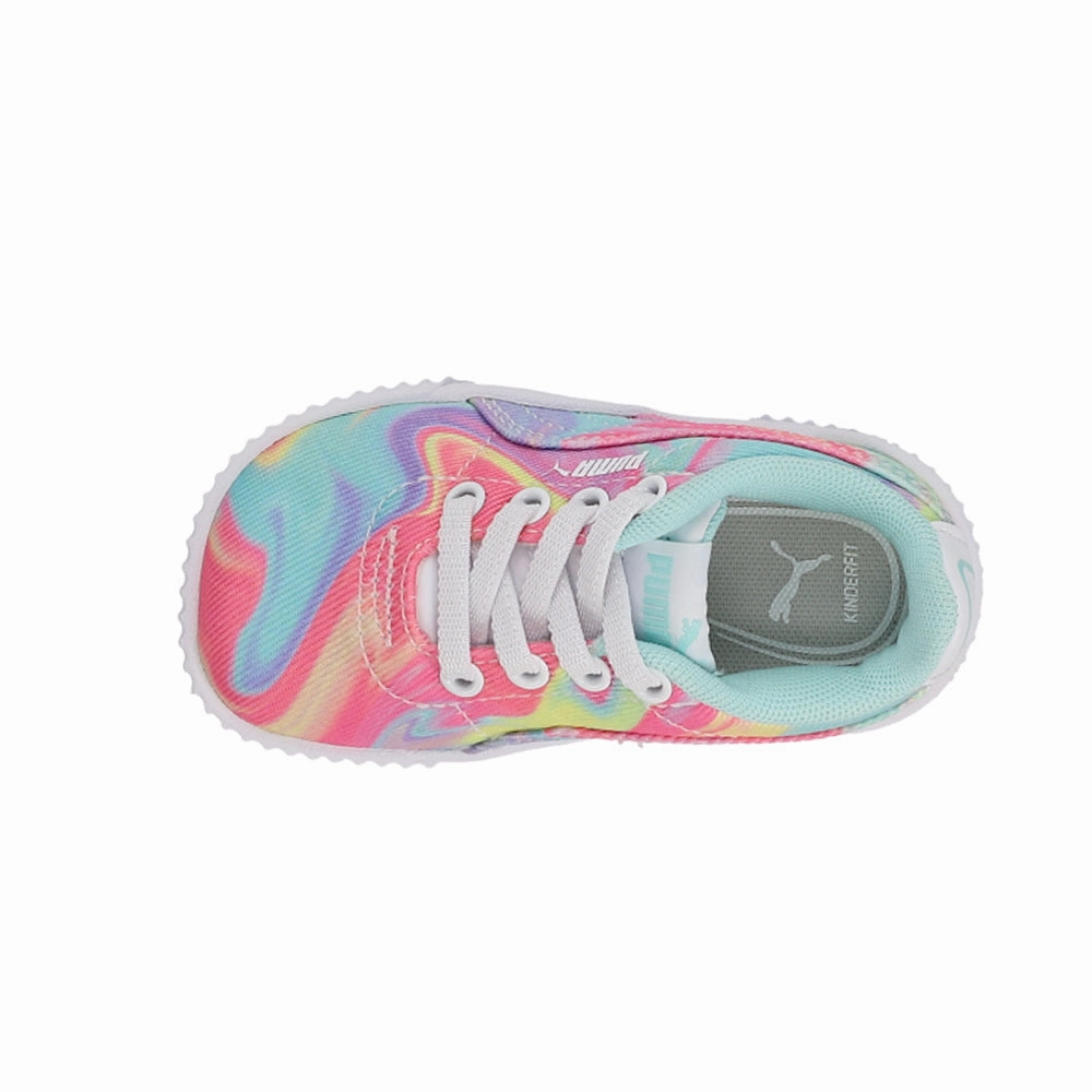 Puma Alphacat Golf Shoes Carina Swirl Ac Tie-Dye Lace Up Sneakers (Toddler)