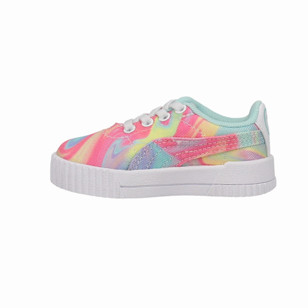 Carina Swirl Ac Tie-Dye Lace Up Sneakers (Toddler) Hot Puma Shoes