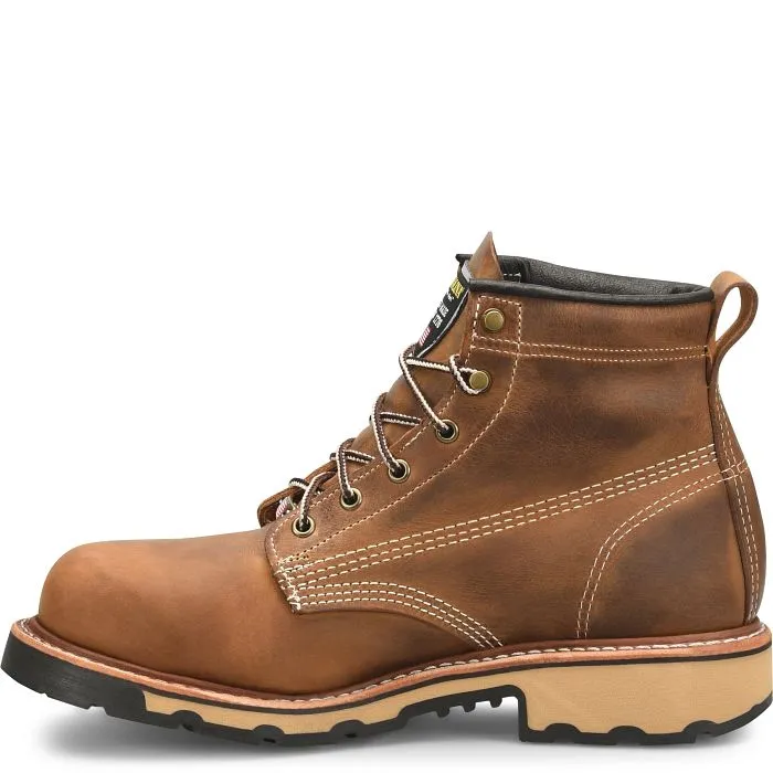 CAROLINA CA7029 USA 6" STEEL TOE WORK BOOT Endurance Work Boots
