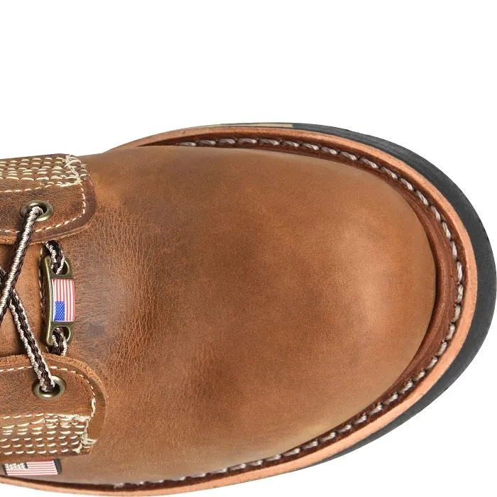 Best Lightweight Work Boots For Summer CAROLINA CA7029 USA 6" STEEL TOE WORK BOOT