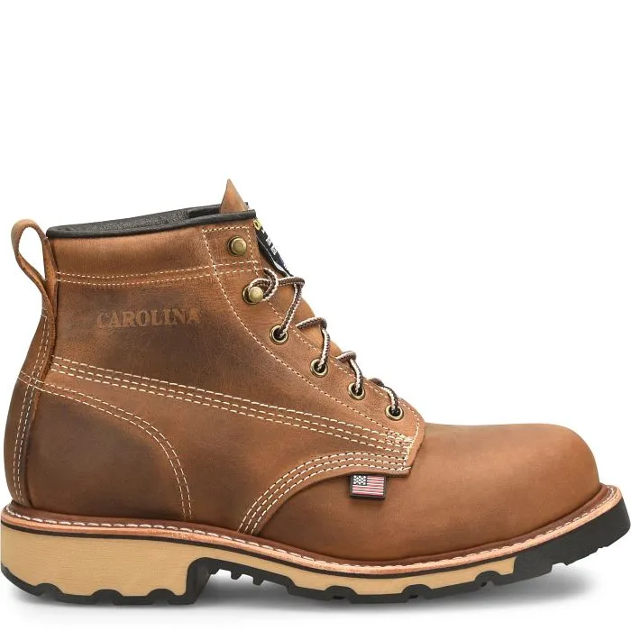 CAROLINA CA7029 USA 6" STEEL TOE WORK BOOT Combat Work Boots