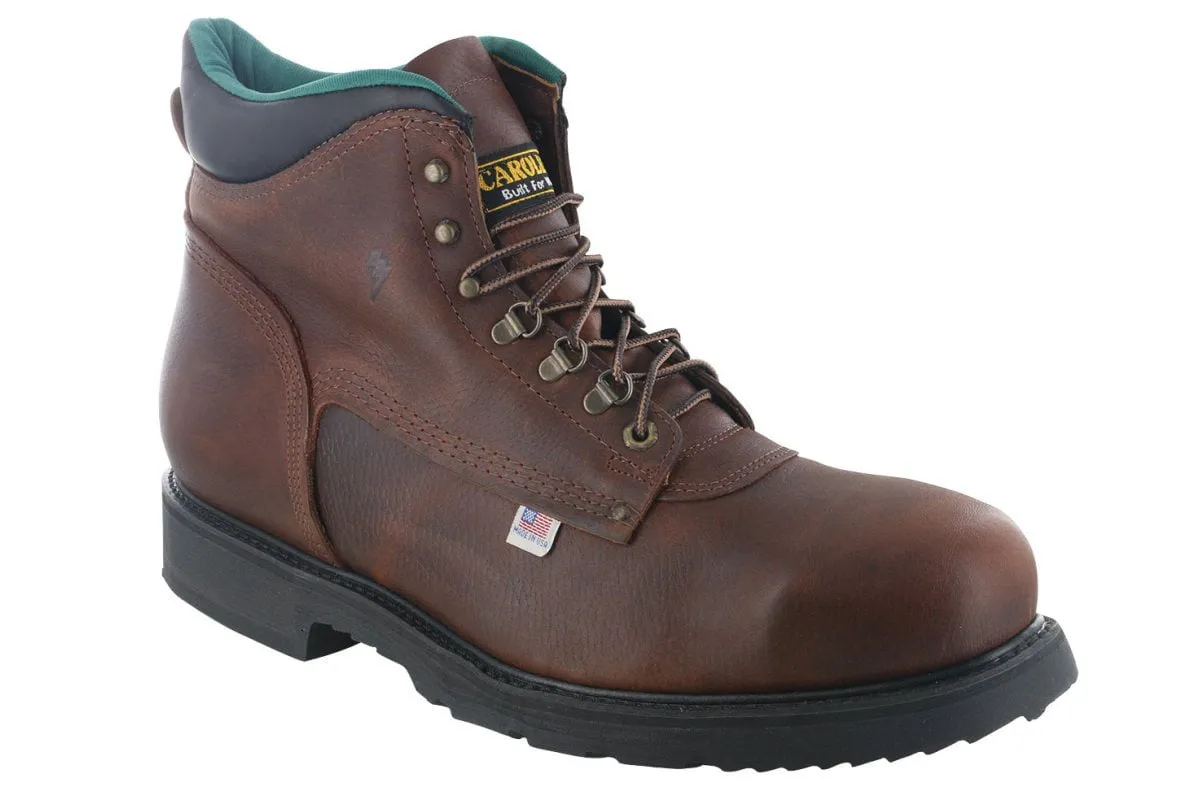 Carolina Domestic 6 Inch Steel Toe Conductive Work Boots