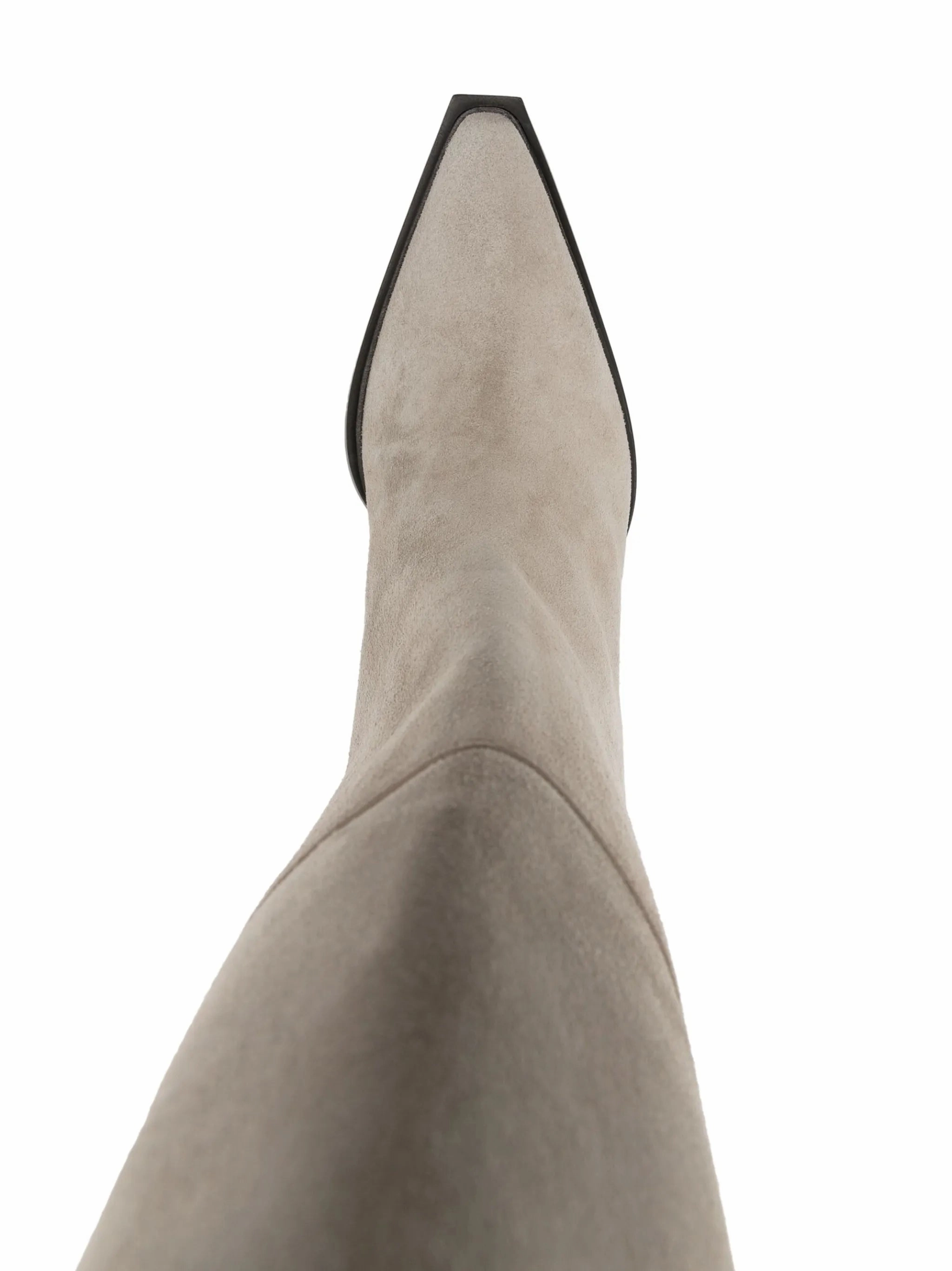 Block Heel Cut Out Ankle Boots Cece 80mm suede boots