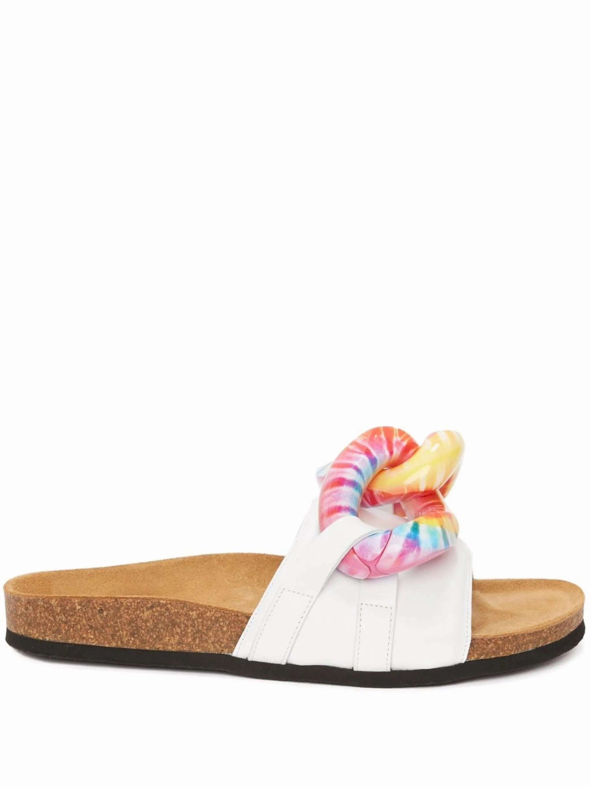 Comfort Slide Sandals Chain slip-on slides