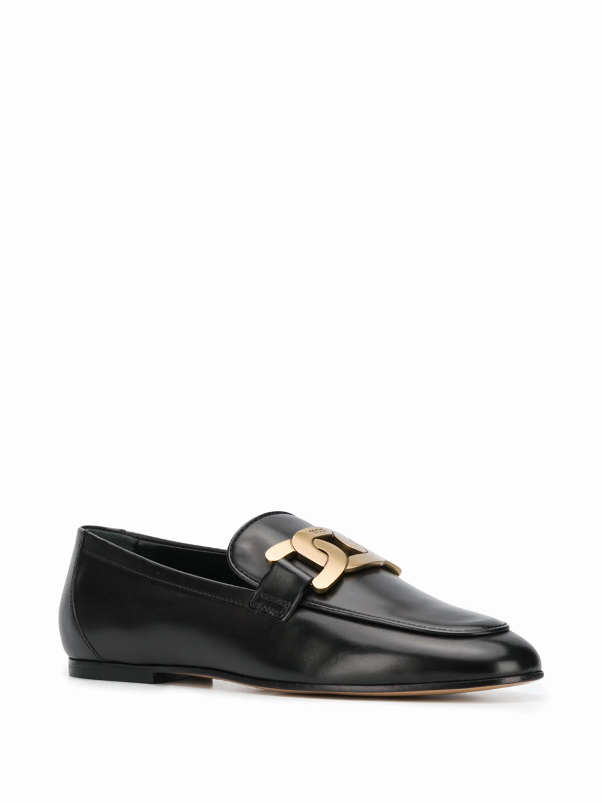 Loafers Wide Feet chain-strap loafers