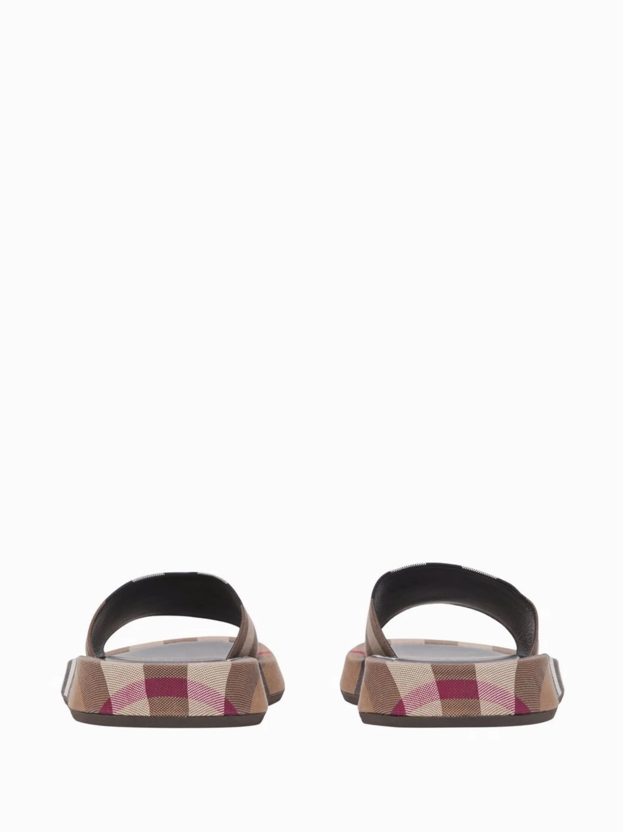 Buy Ugg Slippers check-print cotton slides