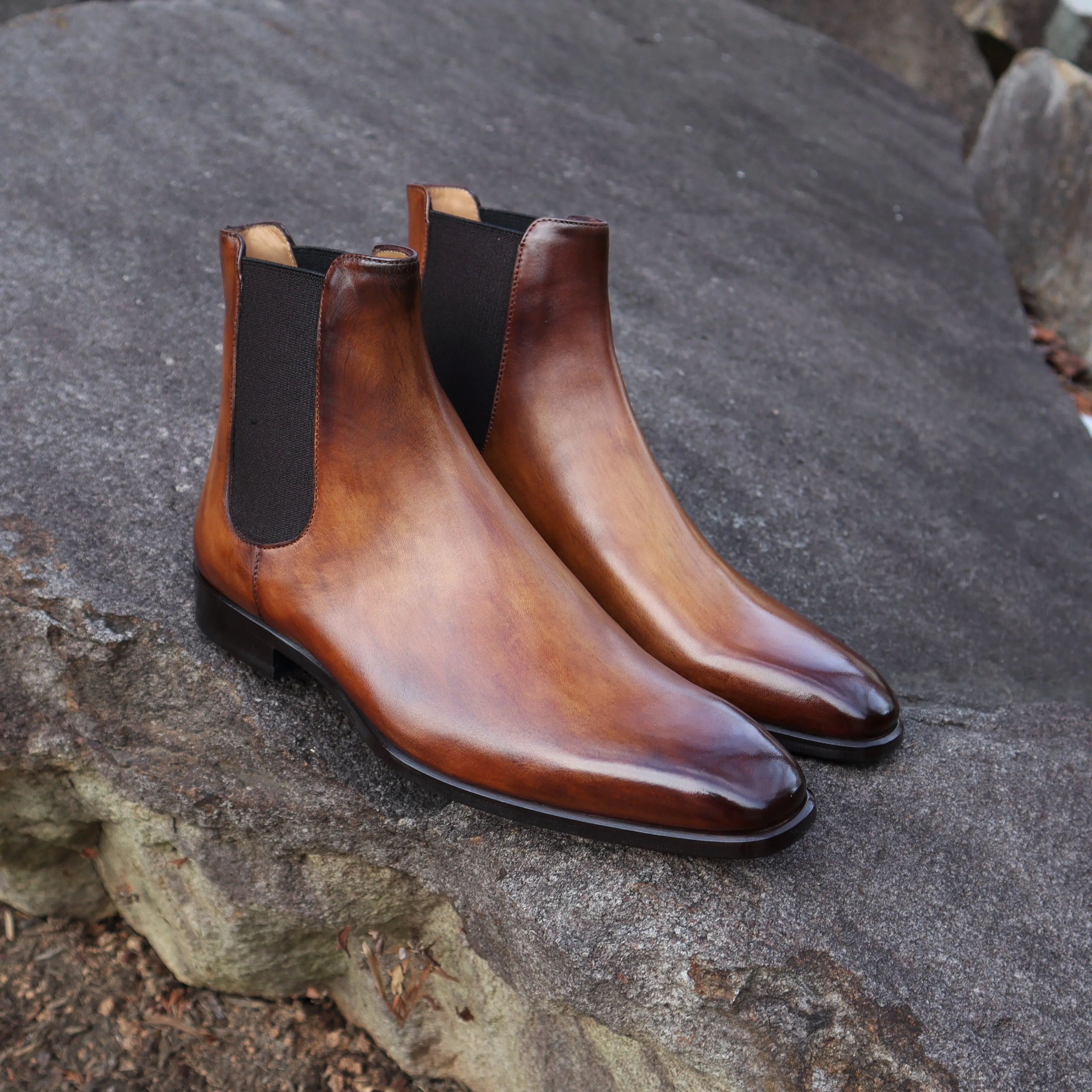 Chelsea Boot Dark Tan Chelsea Boots