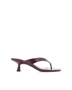 High Heels Sizes NIESHA - DARK CHERRY SHINE