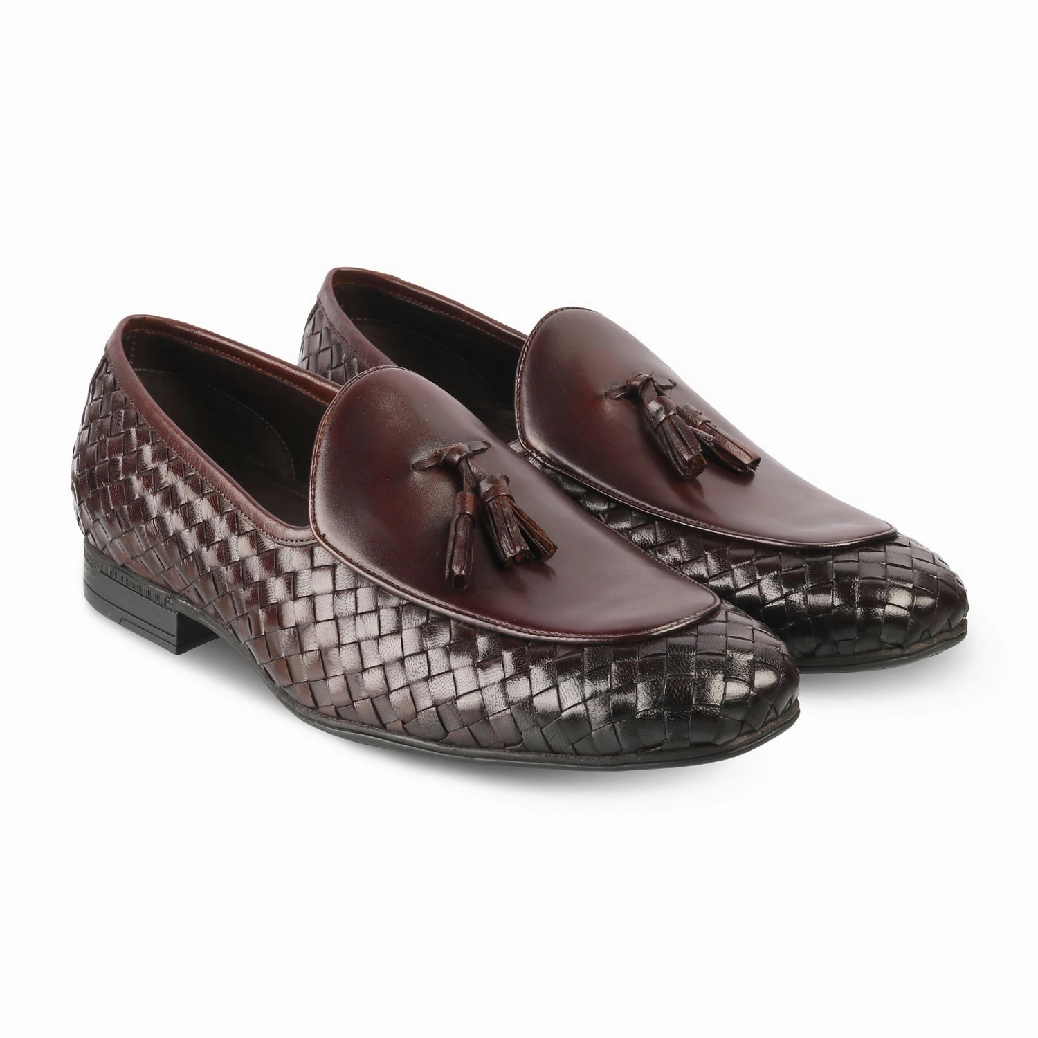 The Sobhach Brown Men's Smart Casual Leather Loafer Loafers Chunky