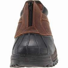Blizzard Ankle Zip M Brown/Black 3E Best Wedge Ankle Boots