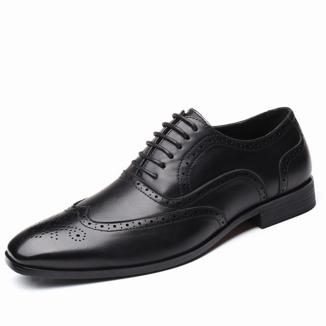 West Louis Men Retro Bullock Formal Leather Shoes Most Expensive Oxfords