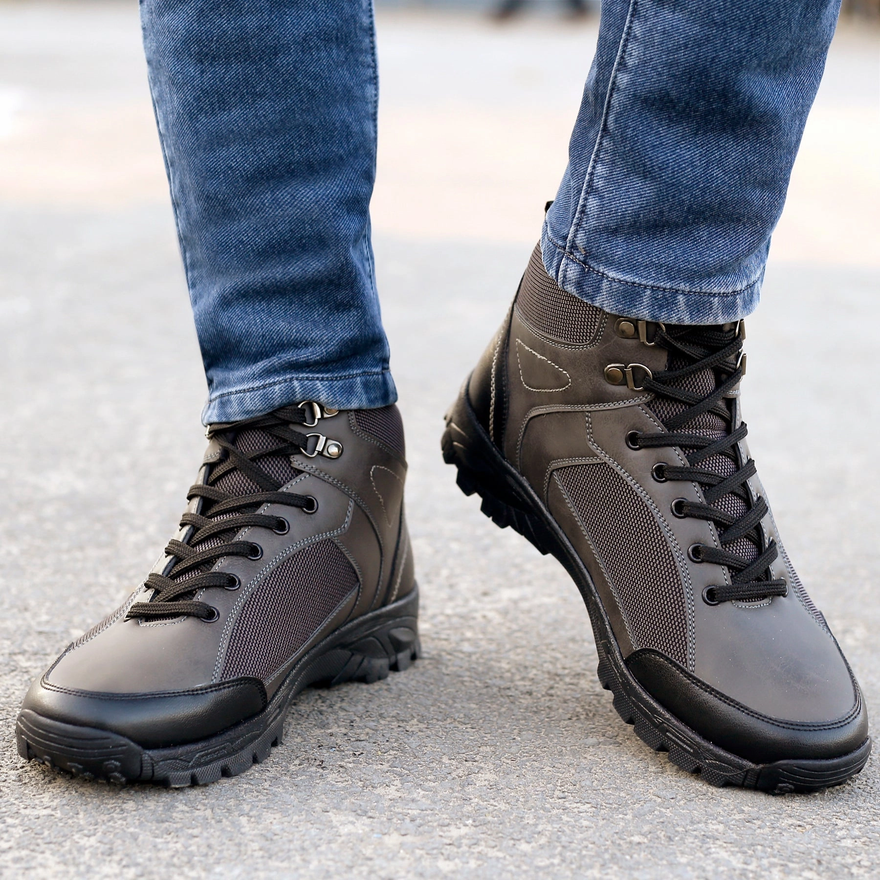 Bacca Bucci Hike Ladies Ankle Boots Low Heel