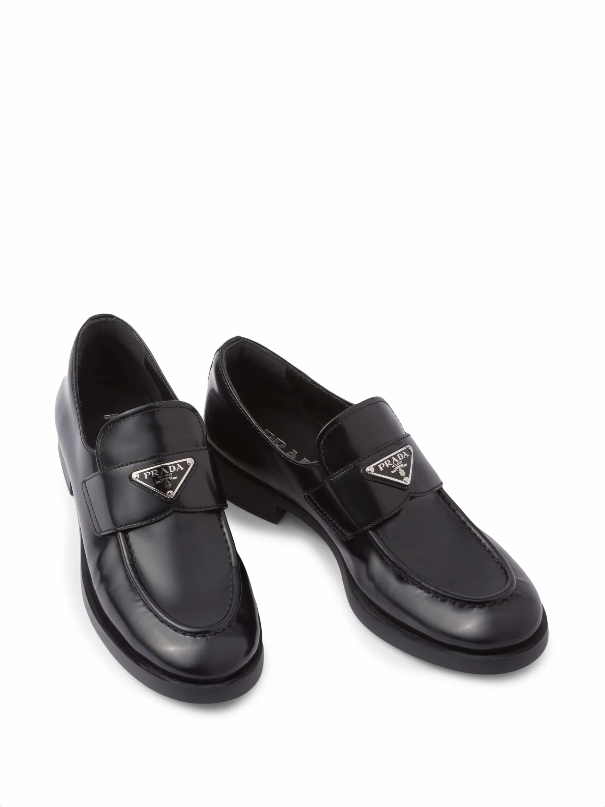 All Star Loafers Chocolate leather loafers
