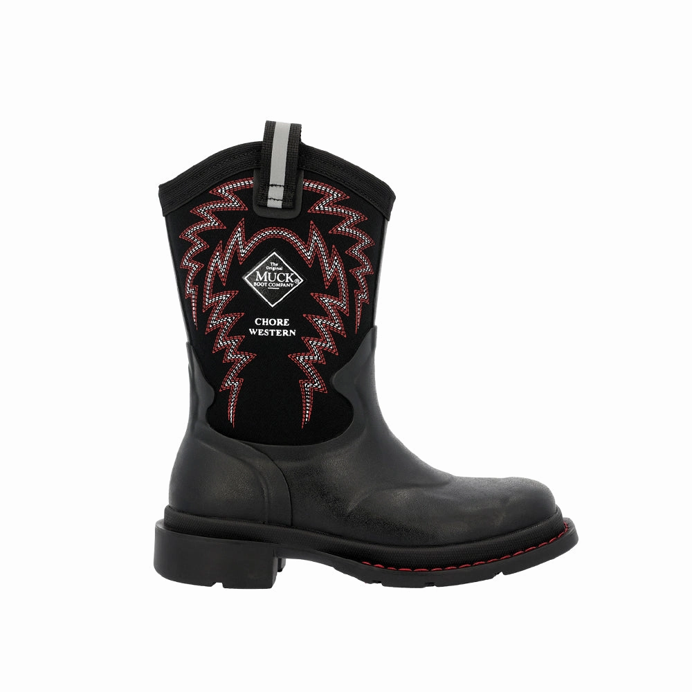 Chore Western Round Toe Pull On Boots (Little Kid-Big Kid) Summertime Boots