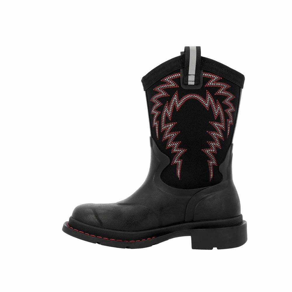 Boots Trek Chore Western Round Toe Pull On Boots (Little Kid-Big Kid)