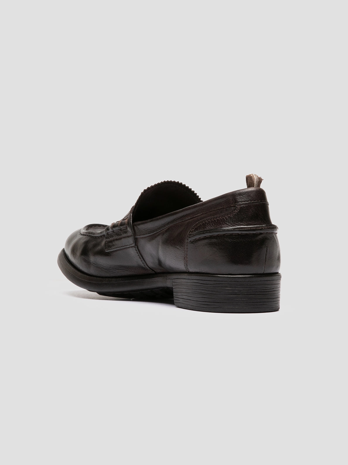 CHRONICLE 056 - Dark Brown Leather Penny Loafers Loafers Bar Chicago
