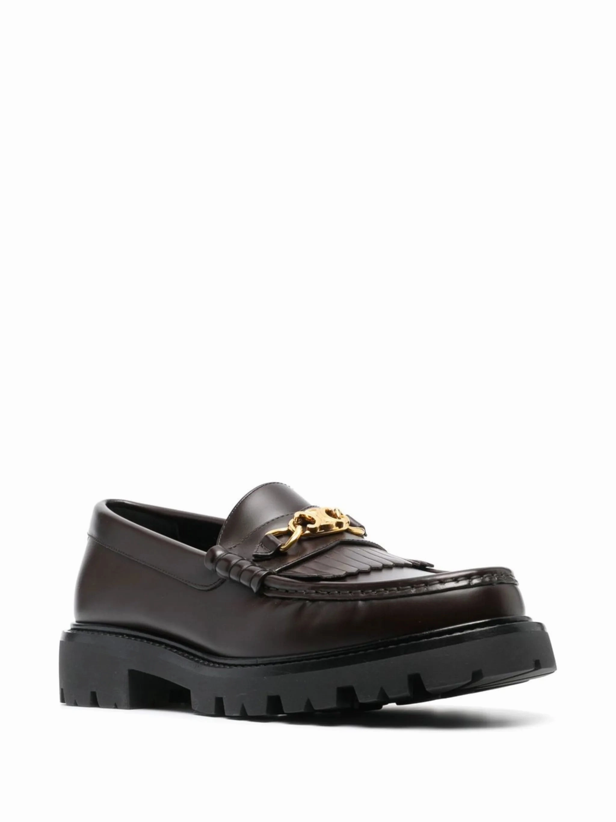 Loafers Sizing chunky leather loafer