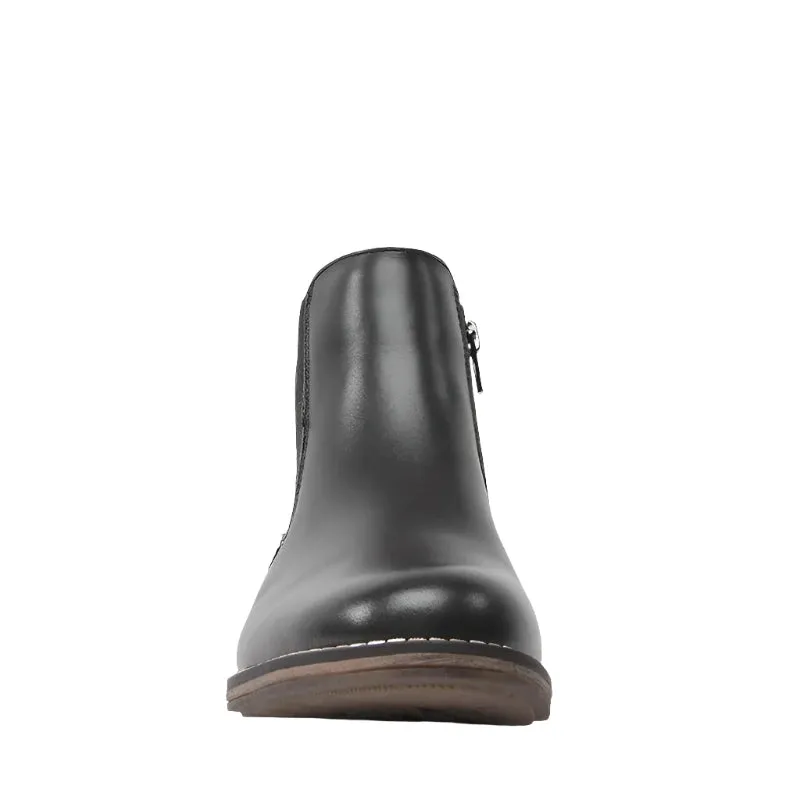 Suede Chelsea Boots With Buckle Berlina Black