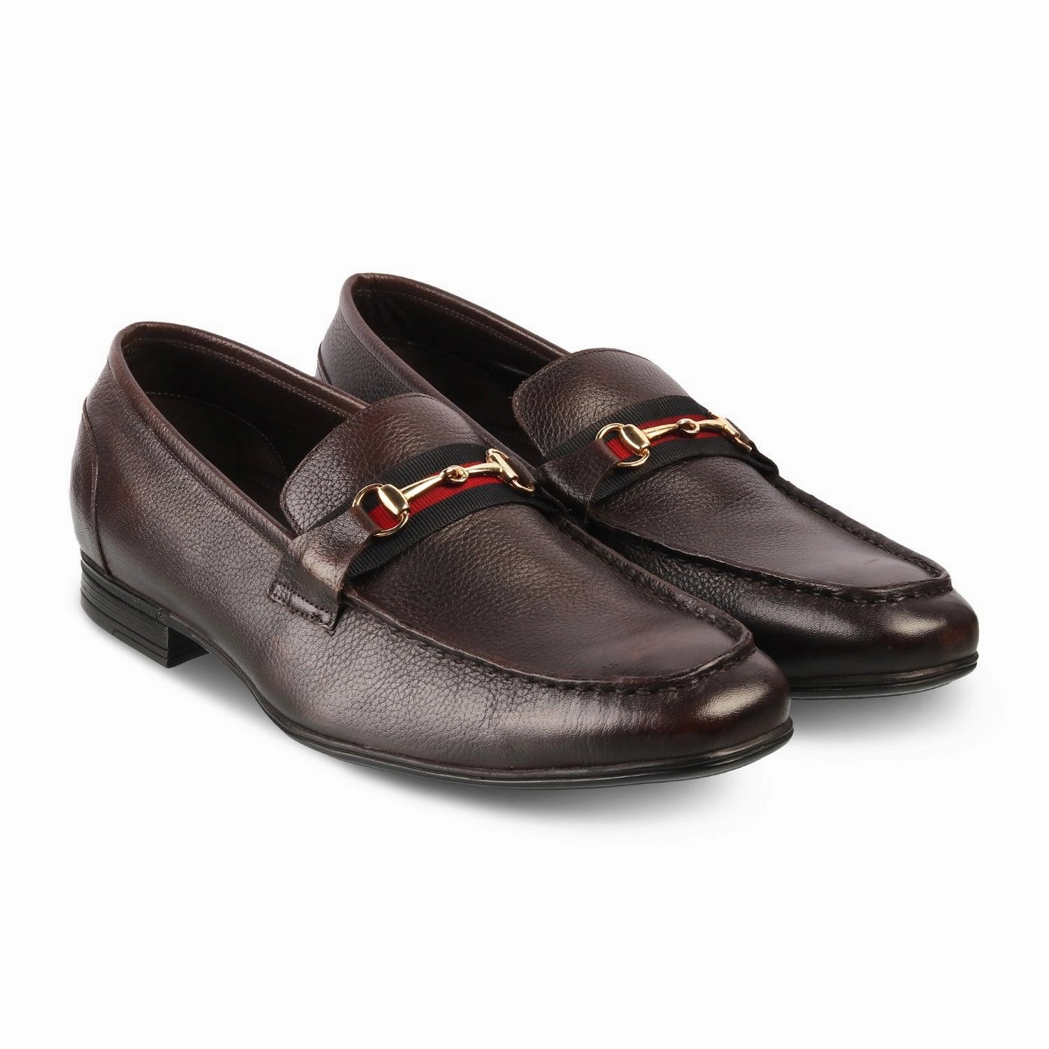 Casual Slip On Loafers The Suchi Brown Mens Leather Loafers
