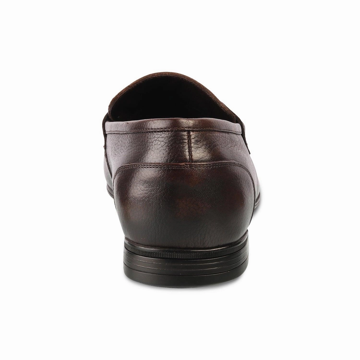 The Suchi Brown Mens Leather Loafers Silver Loafers Outfit