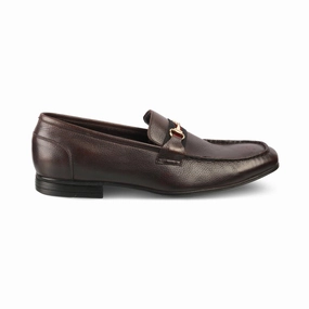 Our Legacy Loafers The Suchi Brown Mens Leather Loafers