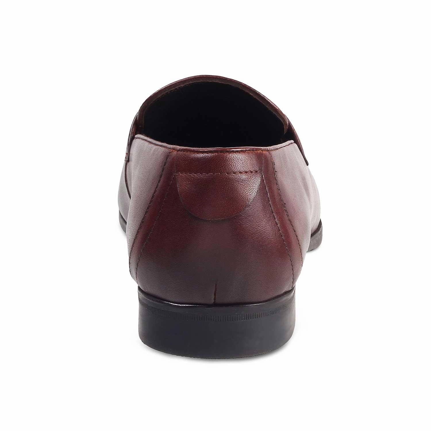 The Toslip Tan Men's Leather Penny Loafers Tresmode Top Rated Loafers