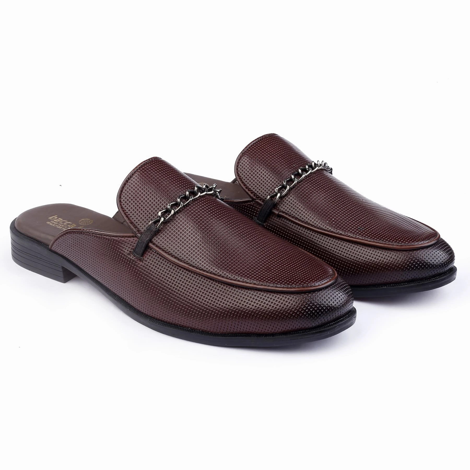 Bacca Bucci MOROCCO Mules Clogs Open back Loafers with Comfortable Memory Insoles Dress Shoes Vs Loafers