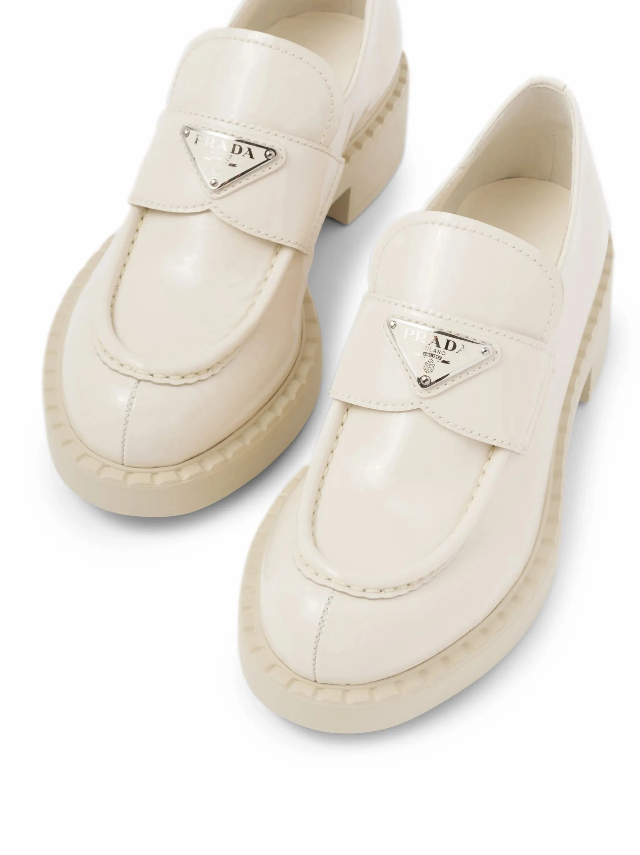 Coach Lug Sole Loafers Chocolate patent leather loafers