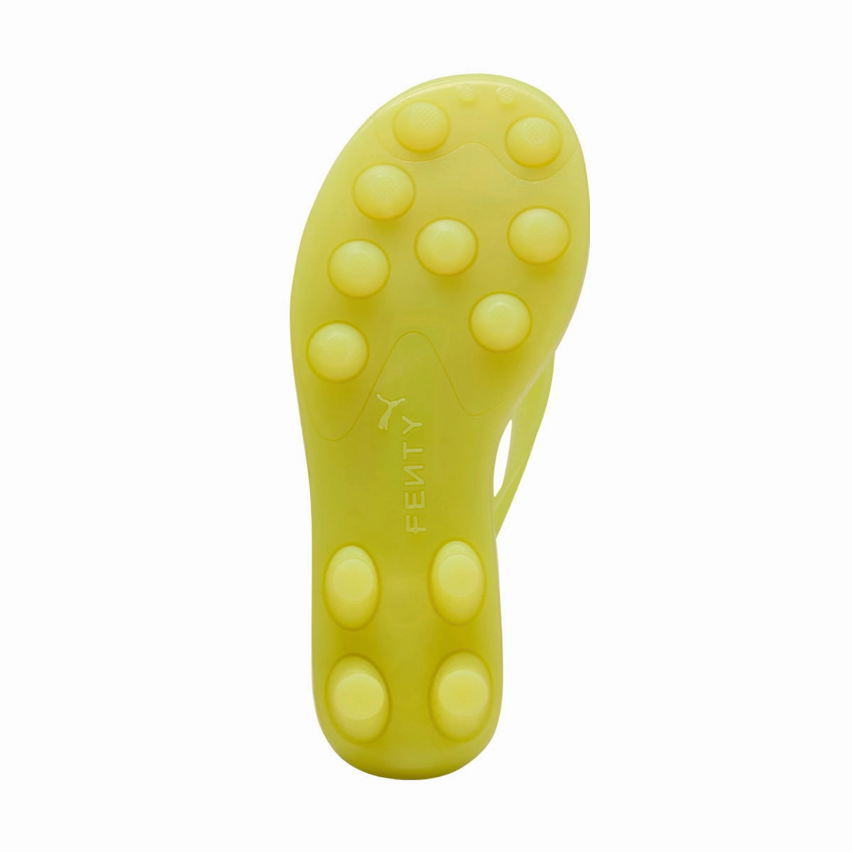   FENTY Cat Cleat Jelly 'Lime Sheen' Light Slippers
