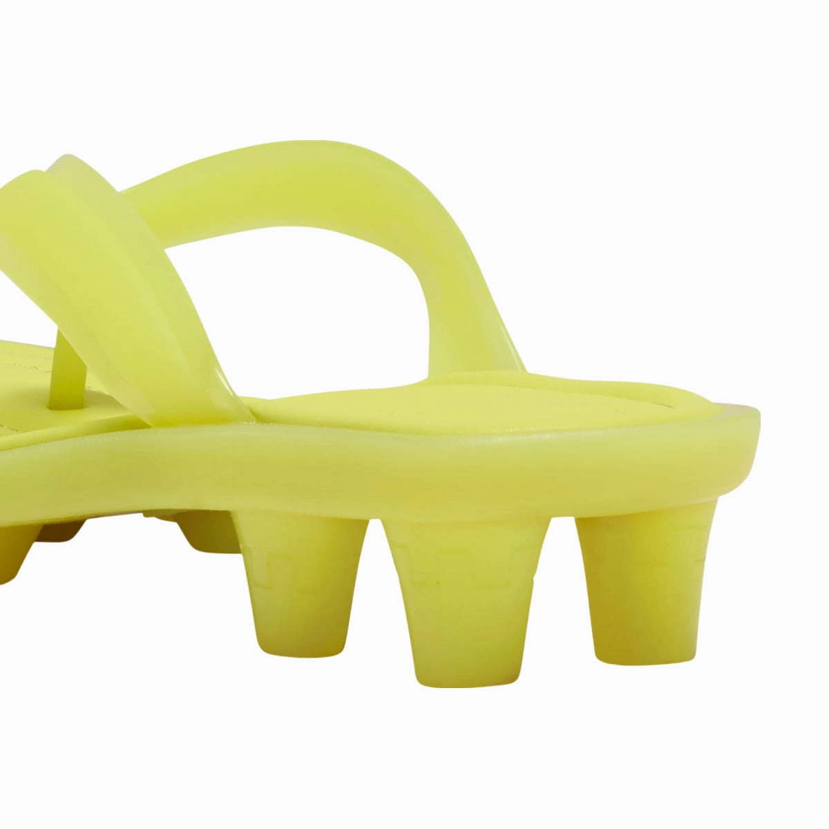 Dancing Slippers   FENTY Cat Cleat Jelly 'Lime Sheen'