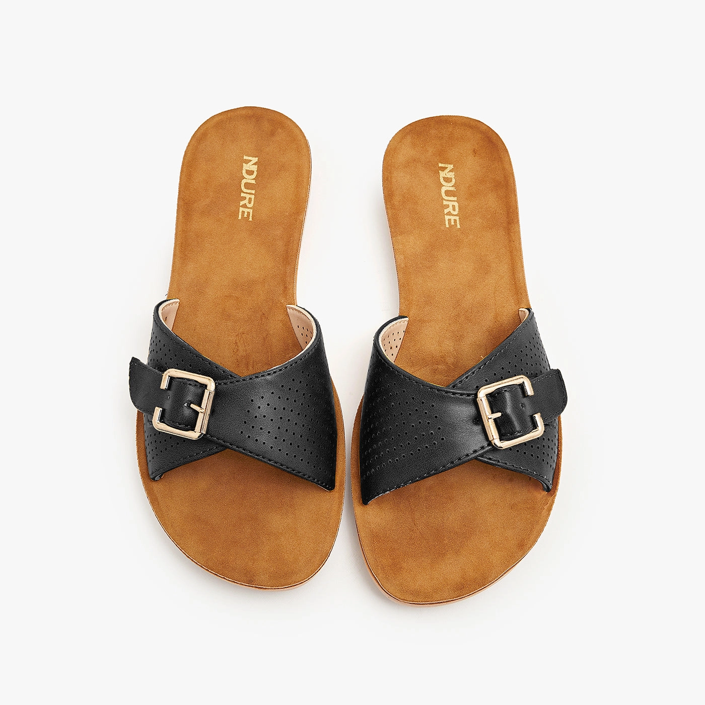 Buckled Slippers Malbon Slides