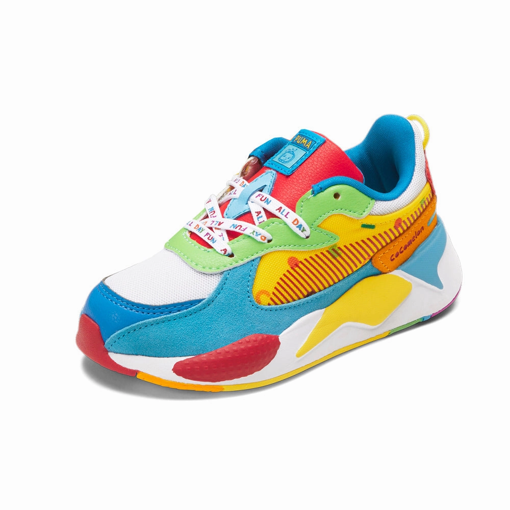 COCOME x RS-X Lace Up Sneakers (Little Kid-Big Kid) Ballroom Dance Sneakers