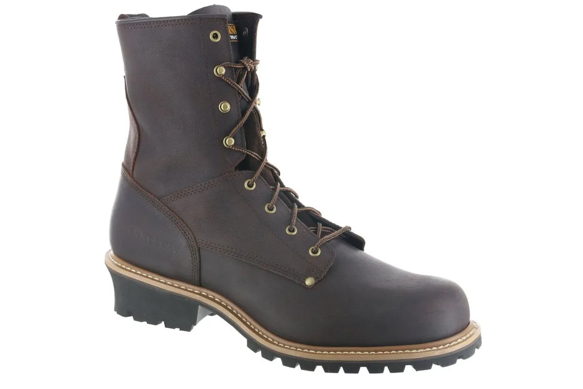Magnetic Work Boots Carolina 8 Inch Steel Toe Logger