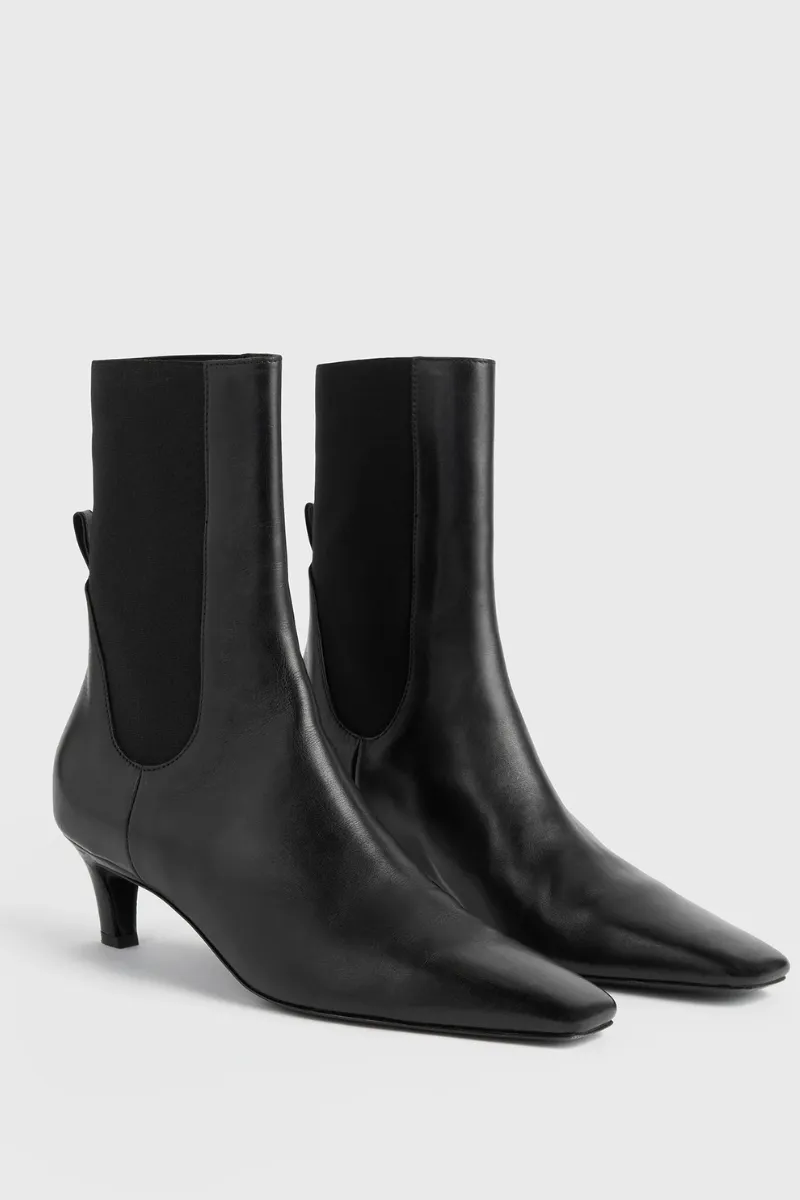 Leather Mid-Heel Boots Best Cheap Waterproof Work Boots