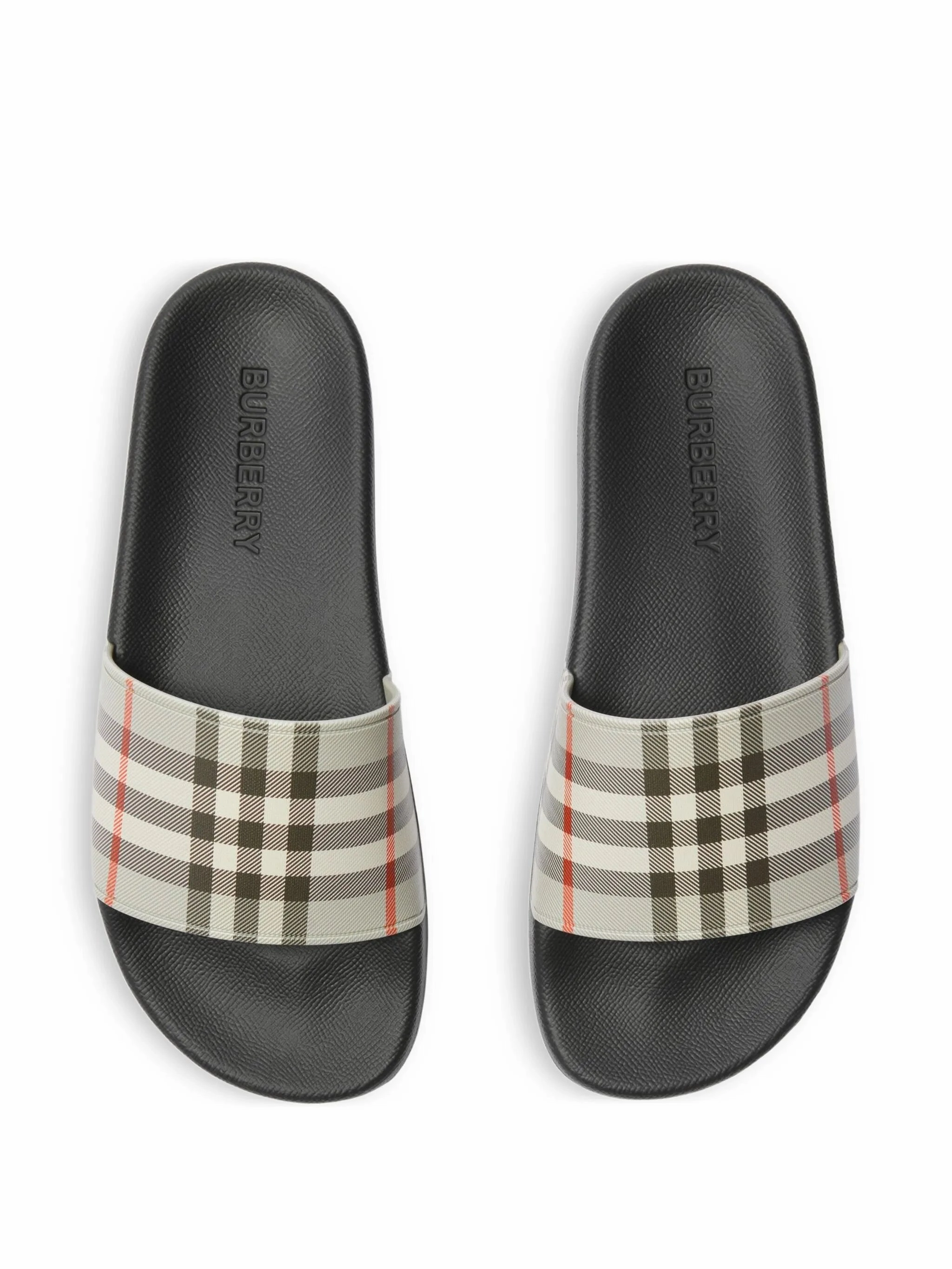 checked slides Mindcraft Slippers