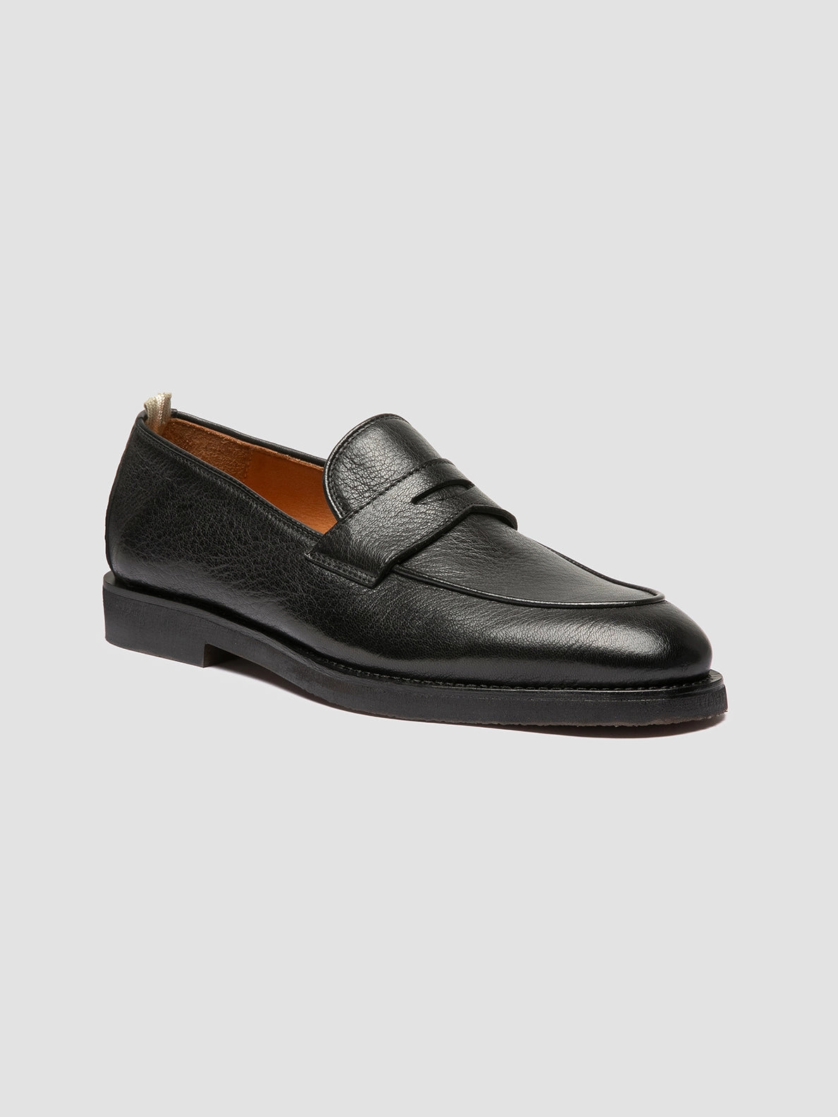Ecco Slip On Loafers OPERA FLEXI 101 - Black Leather Penny Loafers