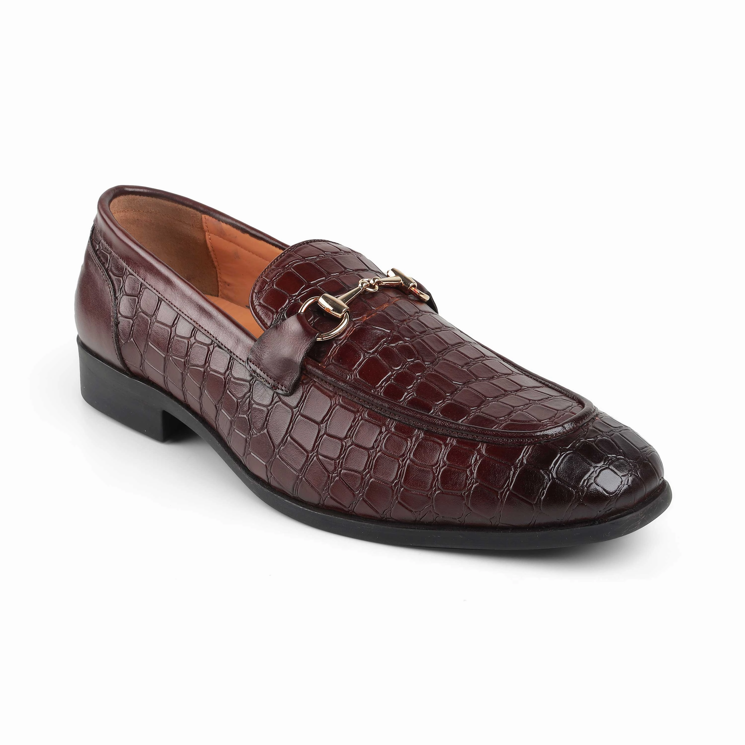 Tresmode Reden Cognac Men's Leather Loafers Bottega Veneta Loafers